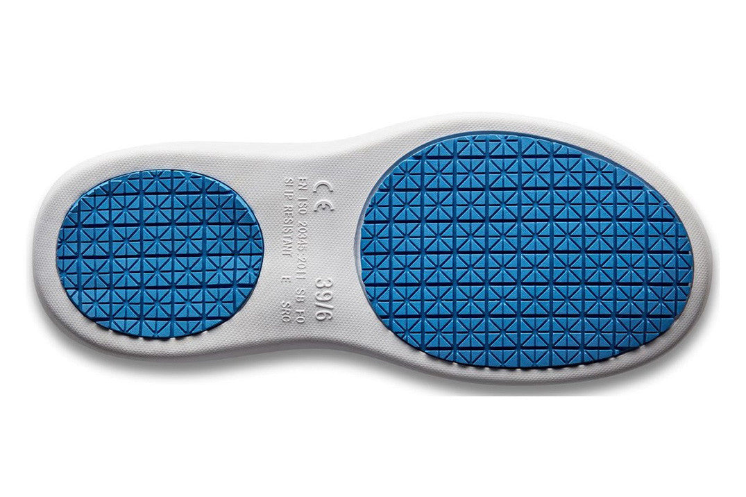 Protect Non-Slip Comfortable Work Clog with Safety Toe Cap - White