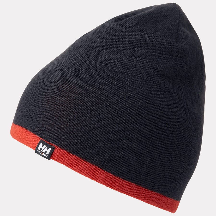 Helly Hansen - Classic Reversible Beanie - 79883 - Ebony/Alert Red