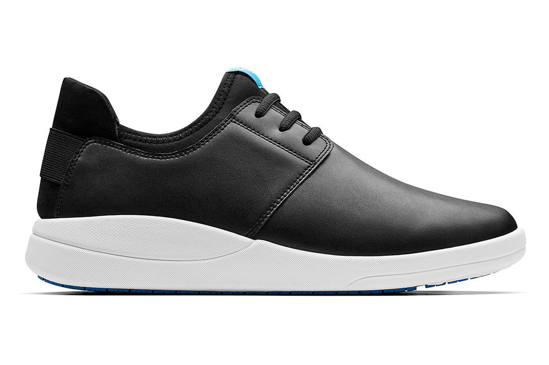 Relieve Non-Slip Comfortable Work Shoe - Black/White