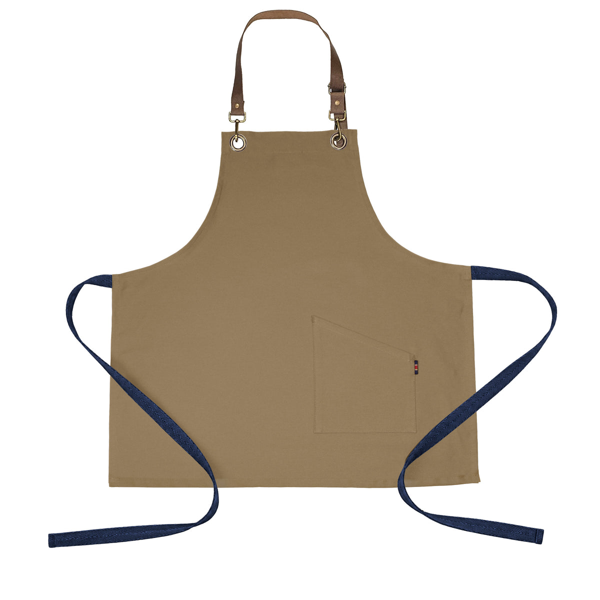 County Classic - Short Bib Apron - Leather Halter - Premium - AF3002