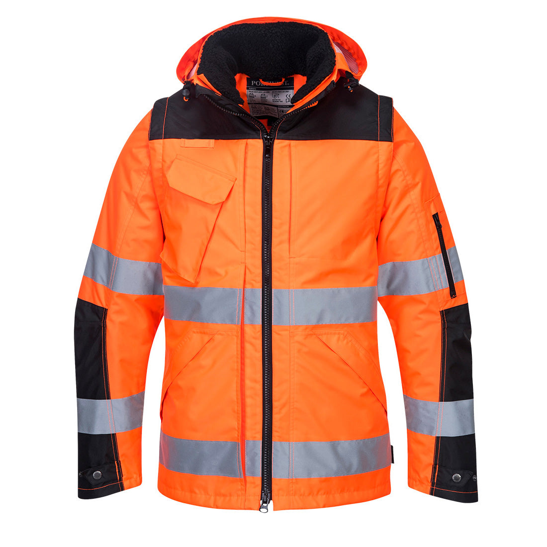 Portwest - Hi-Vis 3-in-1 Contrast Winter Pro Jacket - C469