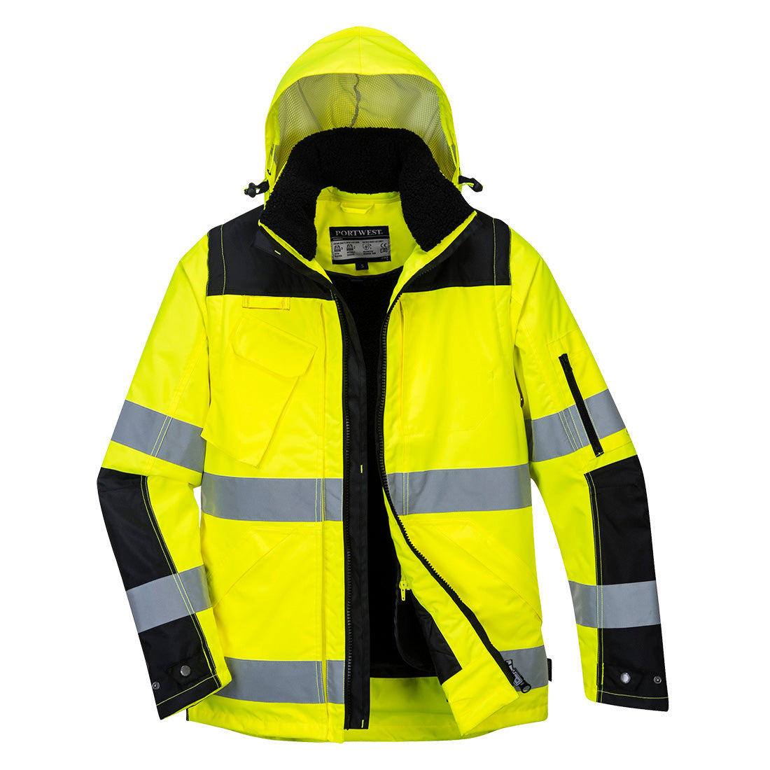 Portwest - Hi-Vis 3-in-1 Contrast Winter Pro Jacket - C469