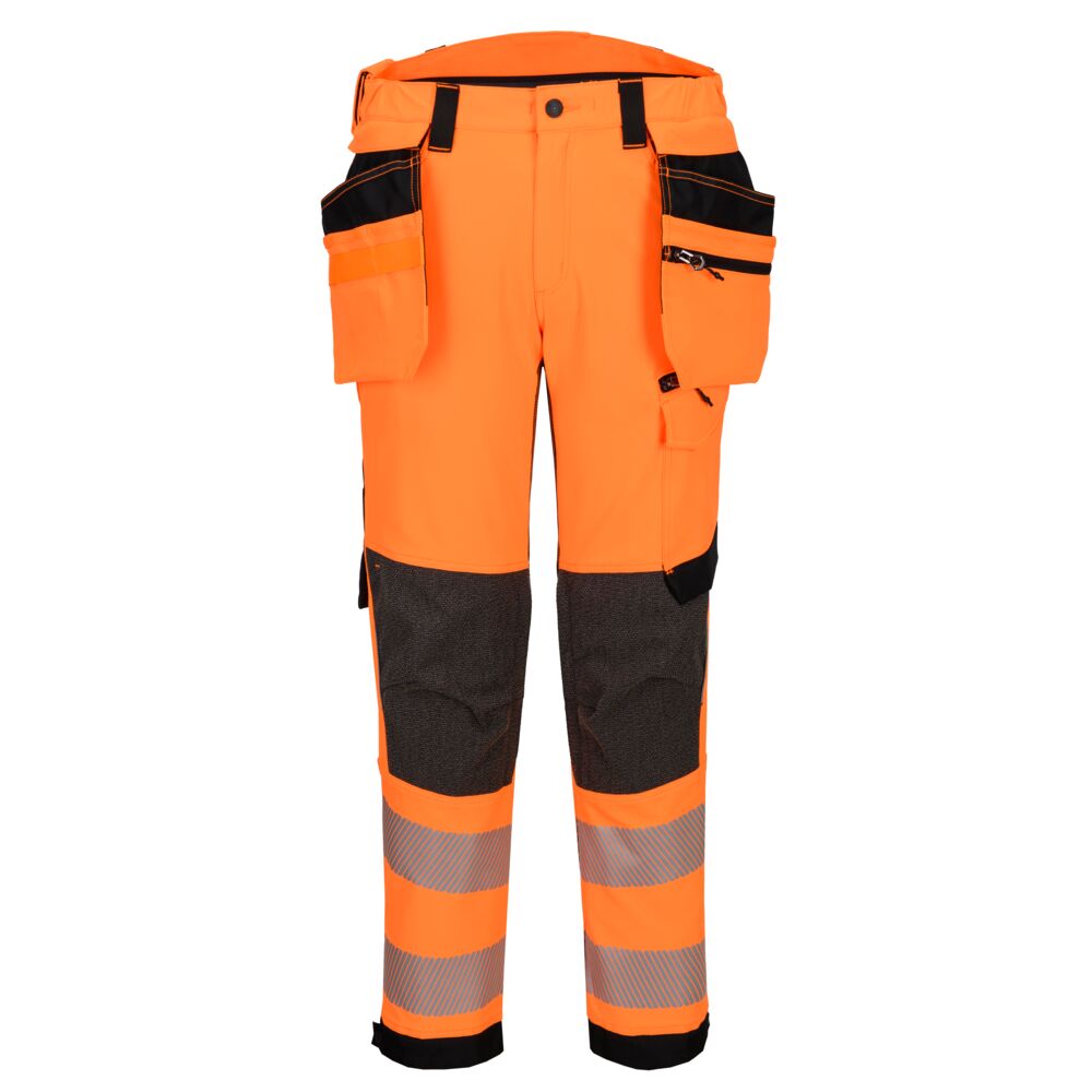 Portwest - EV4 Hi-Vis Stretch Detachable Holster Class 2 Trousers - EV448