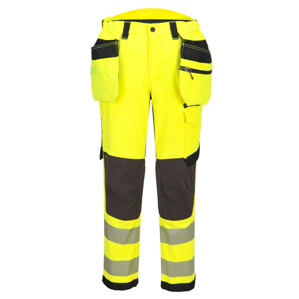 Portwest - EV4 Hi-Vis Stretch Detachable Holster Class 2 Trousers - EV448