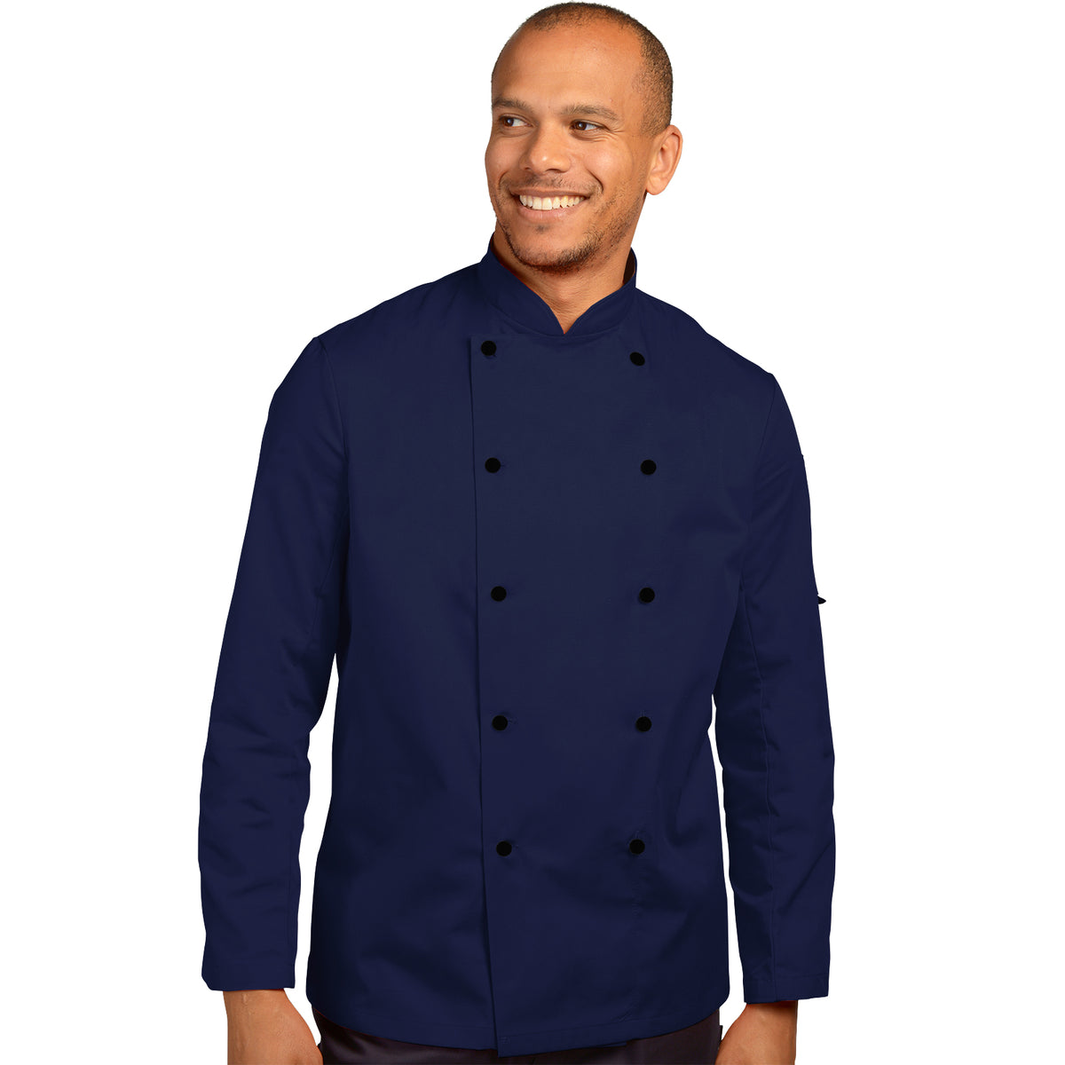Dennys Long Sleeve Jacket in Colours - Navy / 2XL