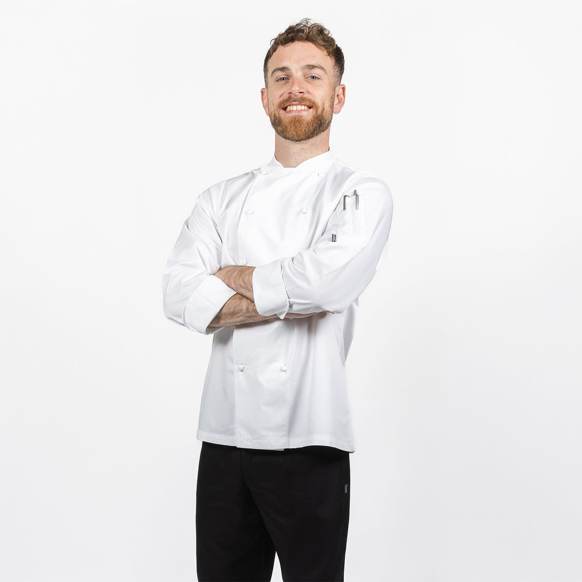 Le Chef Executive Jacket with Removable Studs - 2XL