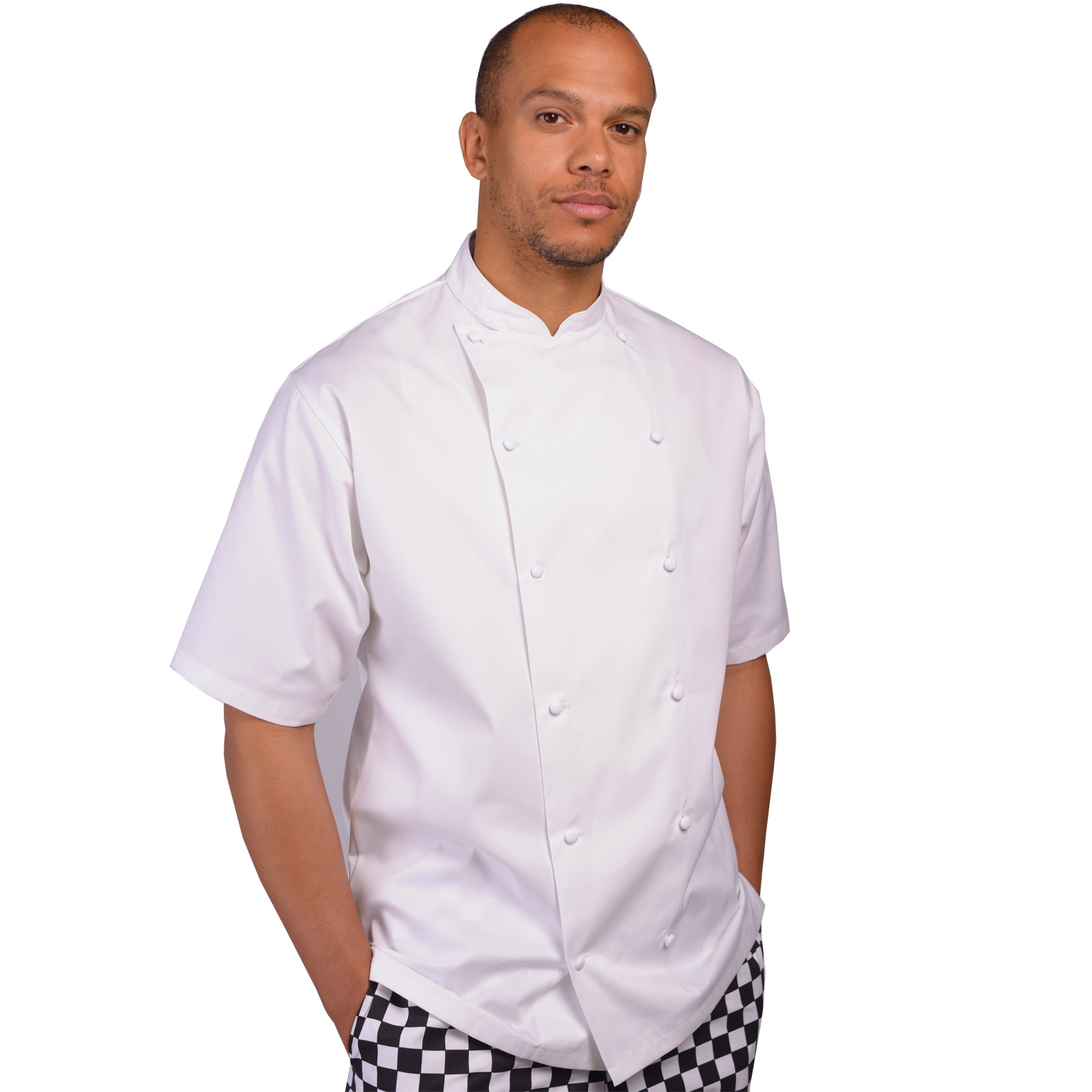 Le Chef Cool & Lite Jacket Short Sleeve - White / 2XL