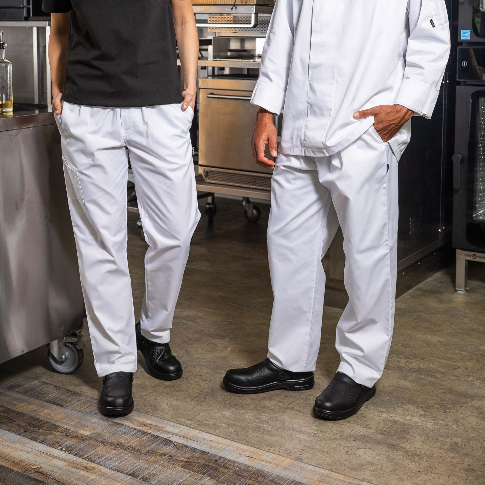 Le Chef Professional Trousers - White / 2XL / Regular