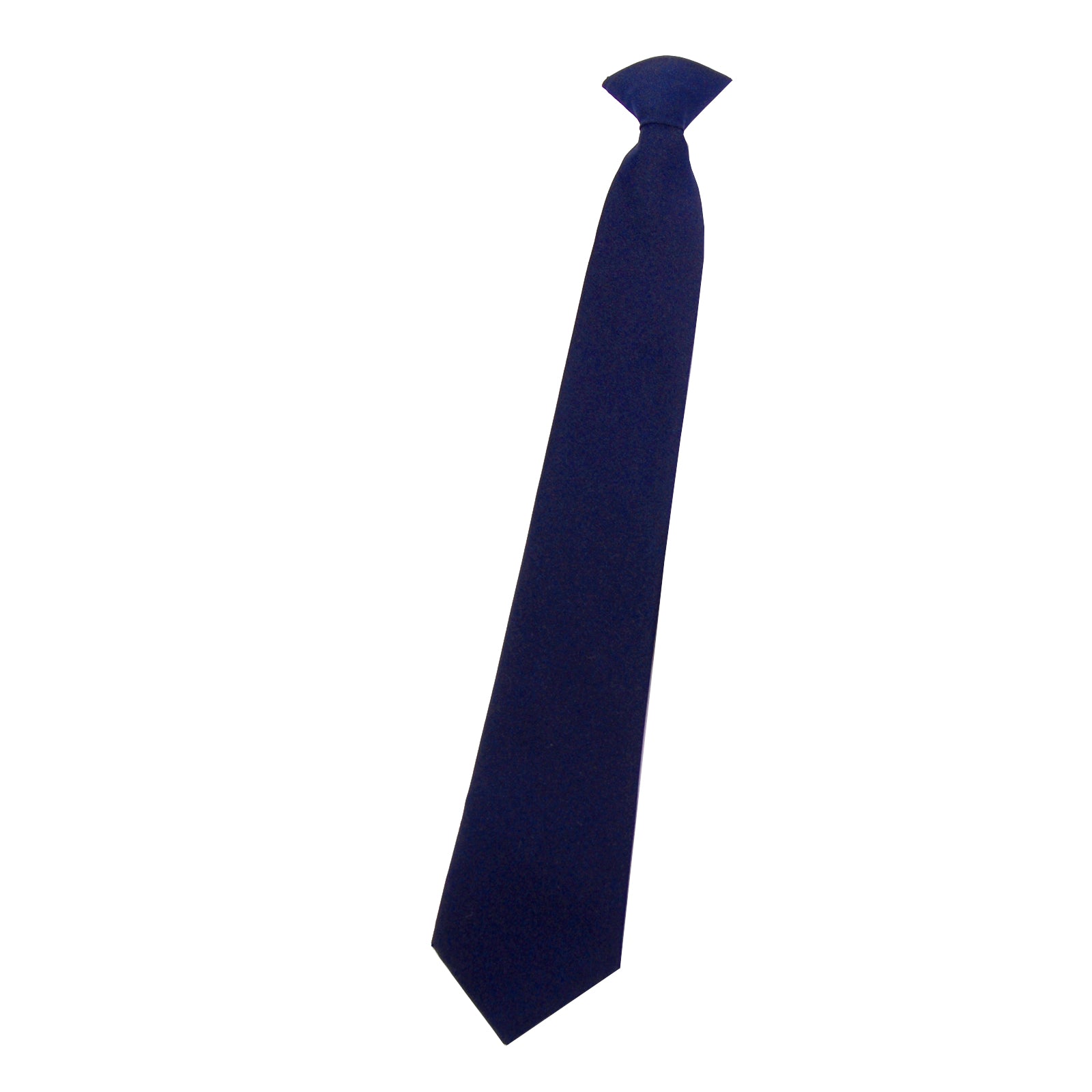 Dennys Low Cost Coloured Clip on Tie - Royal