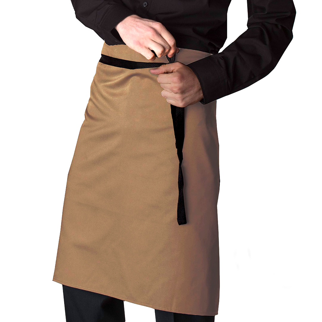 Dennys Waist Aprons Without Pocket - Khaki