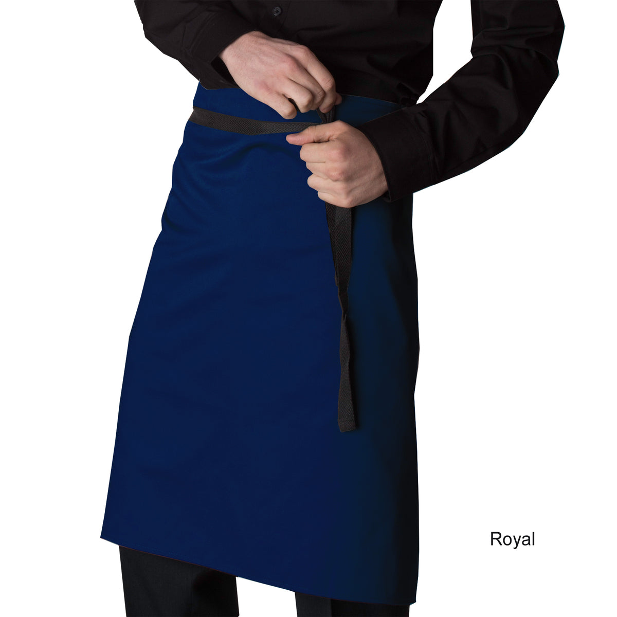 Dennys Waist Aprons Without Pocket - Royal