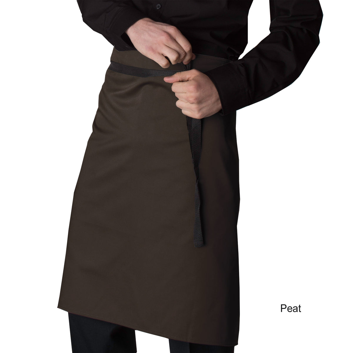 Dennys Waist Aprons Without Pocket - Peat