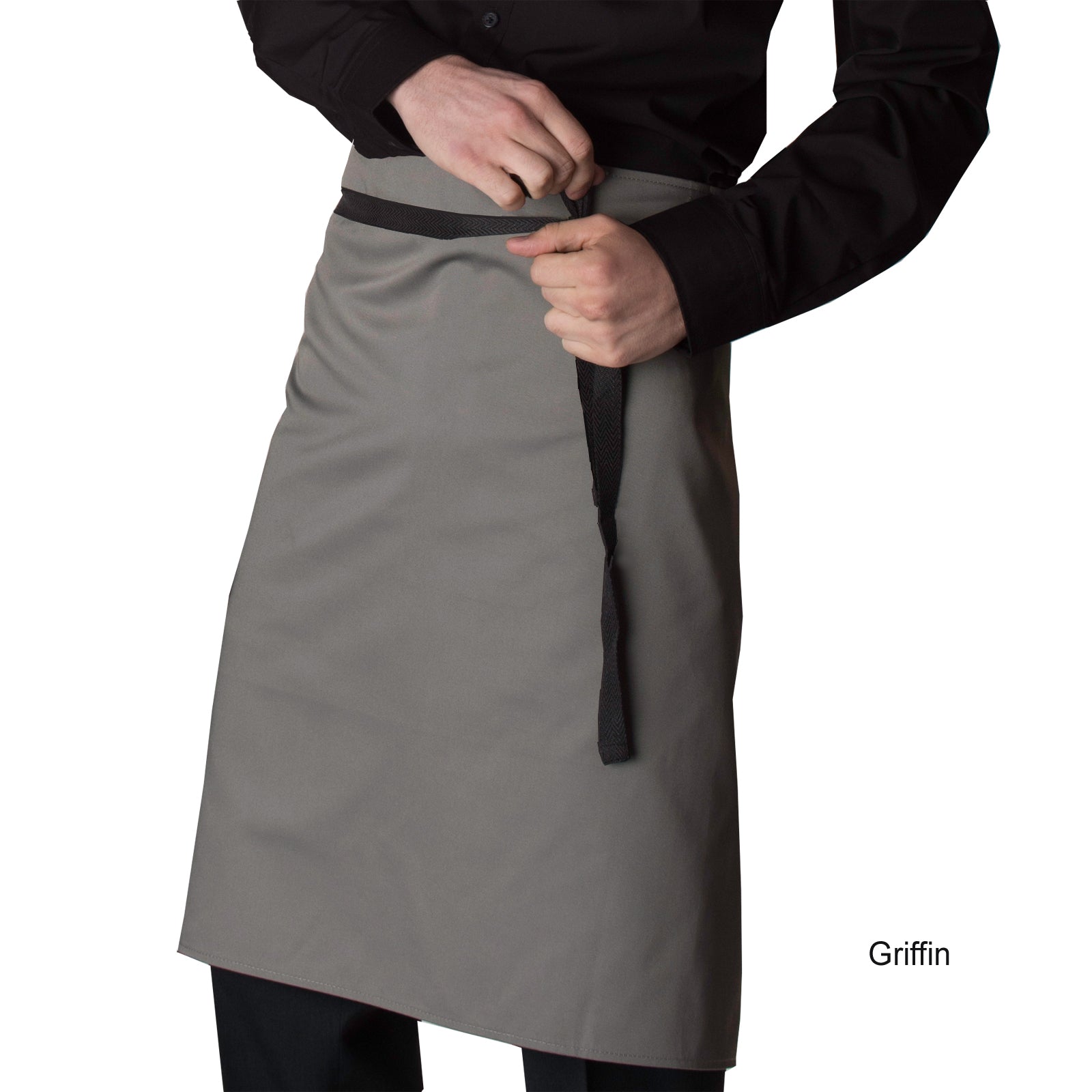 Dennys Waist Aprons Without Pocket - Griffin Grey