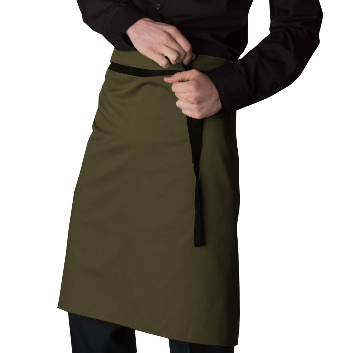 Dennys Waist Aprons Without Pocket - Olive