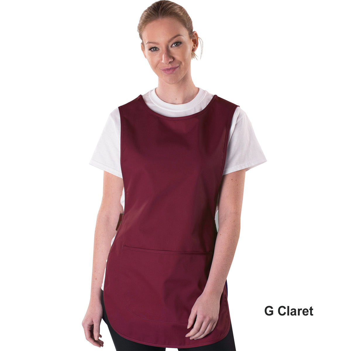 Dennys Polycotton Tabard - Claret / S