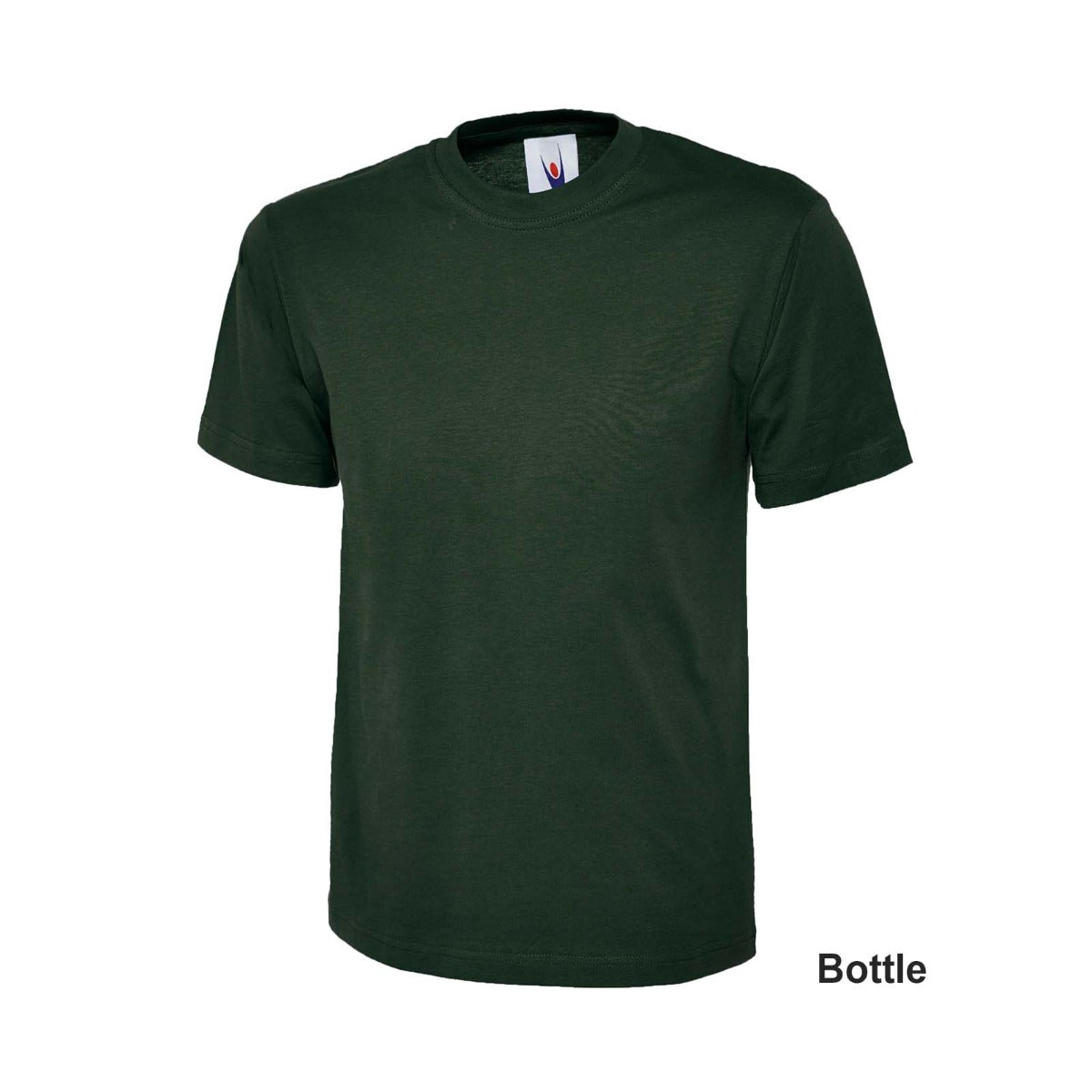 Uneek Classic Cotton T-Shirt - Bottle Green / XS