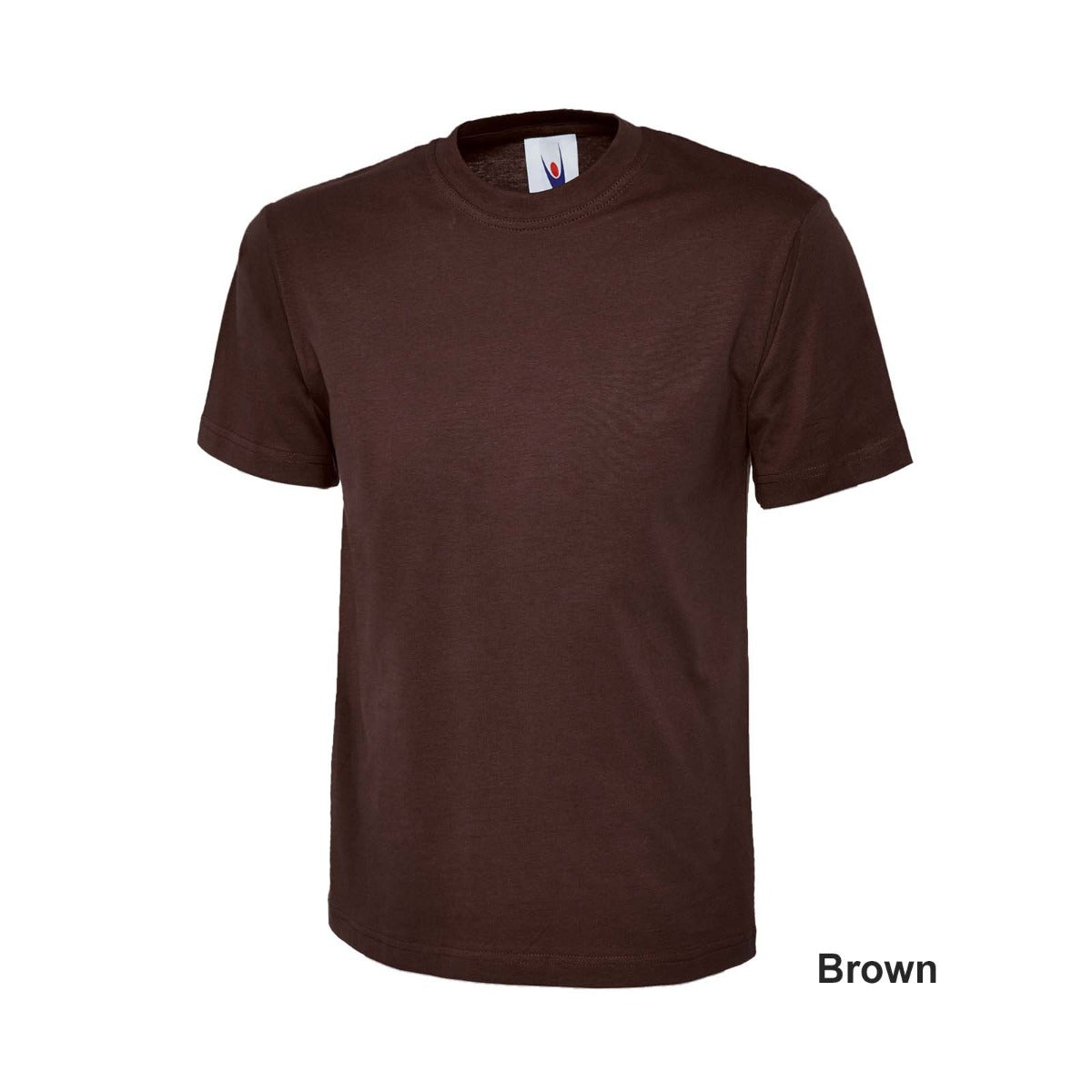 Uneek Classic Cotton T-Shirt - Brown / 3XL