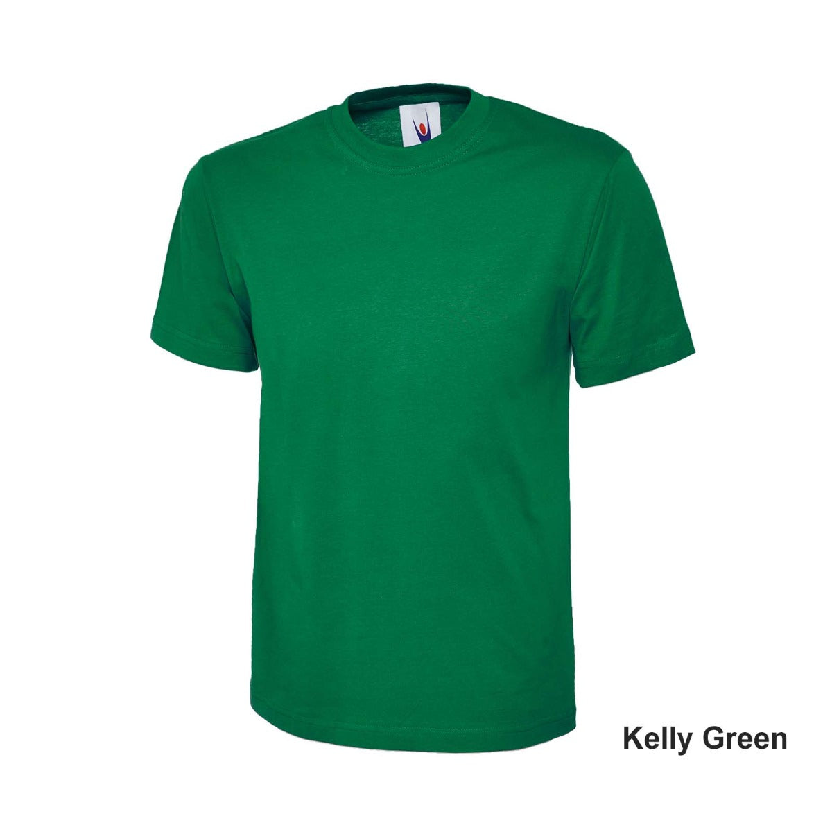 Uneek Classic Cotton T-Shirt - Kelly Green / L