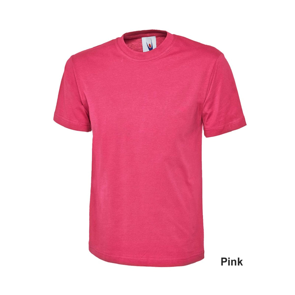 Uneek Classic Cotton T-Shirt - Hot Pink / S