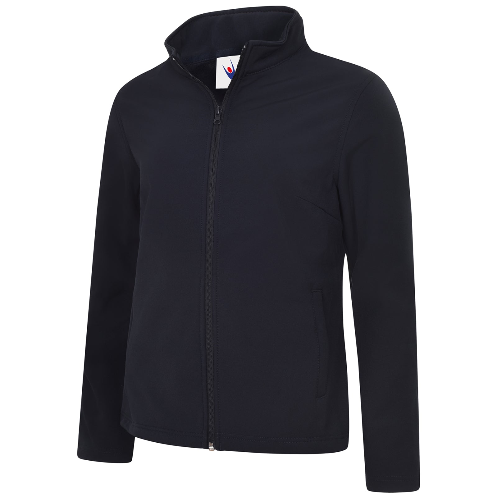Uneek Ladies Classic Full Zip Soft Shell Jacket - Navy / 2XL