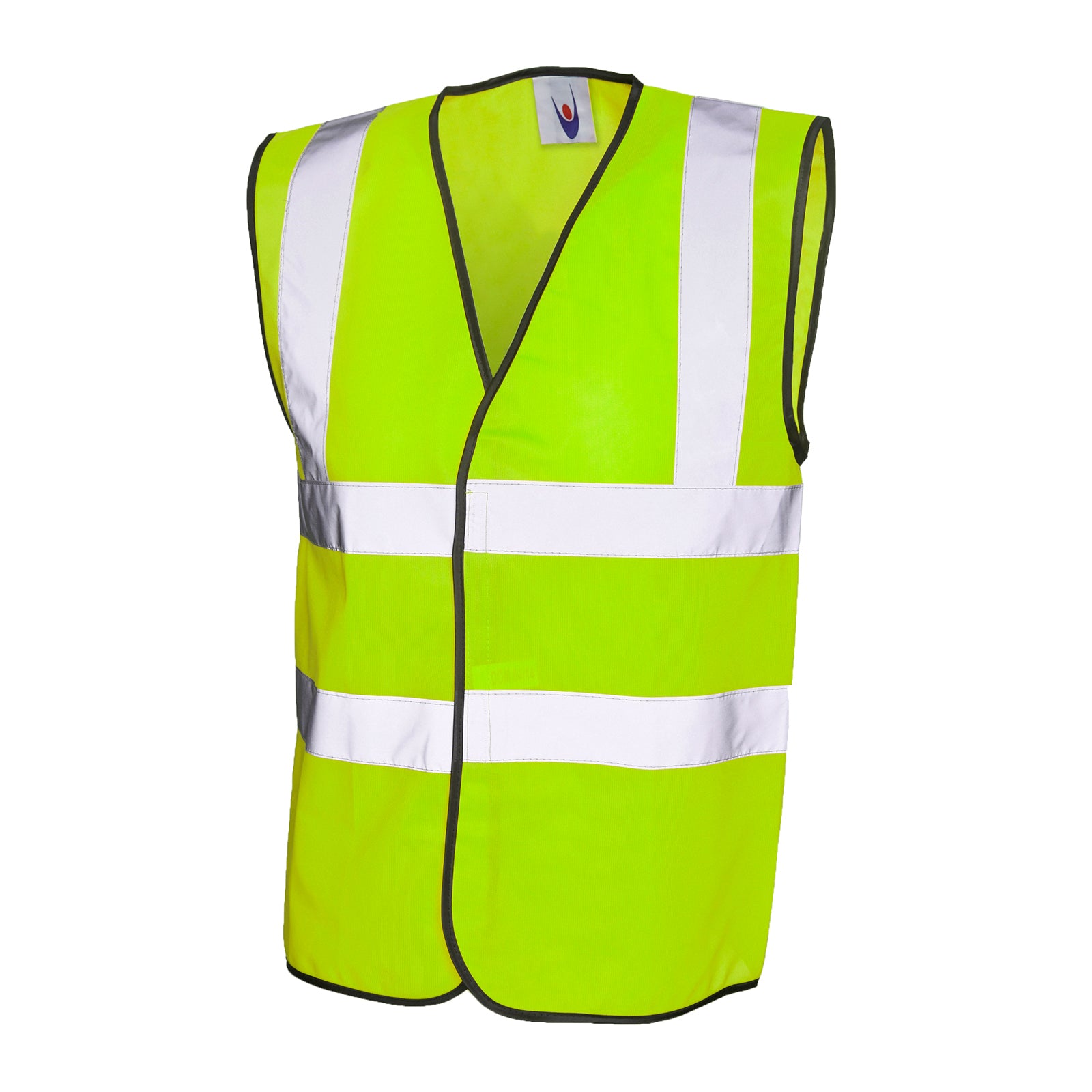 Uneek Sleeveless Safety Waistcoat - Yellow / 2XL