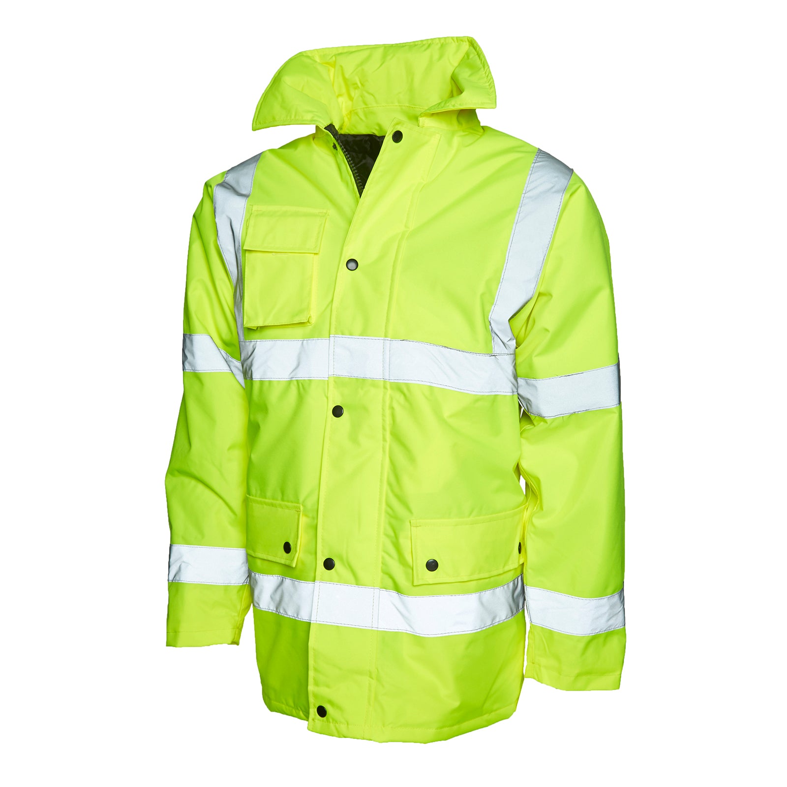 Uneek Road Safety Jacket - Yellow / 2XL