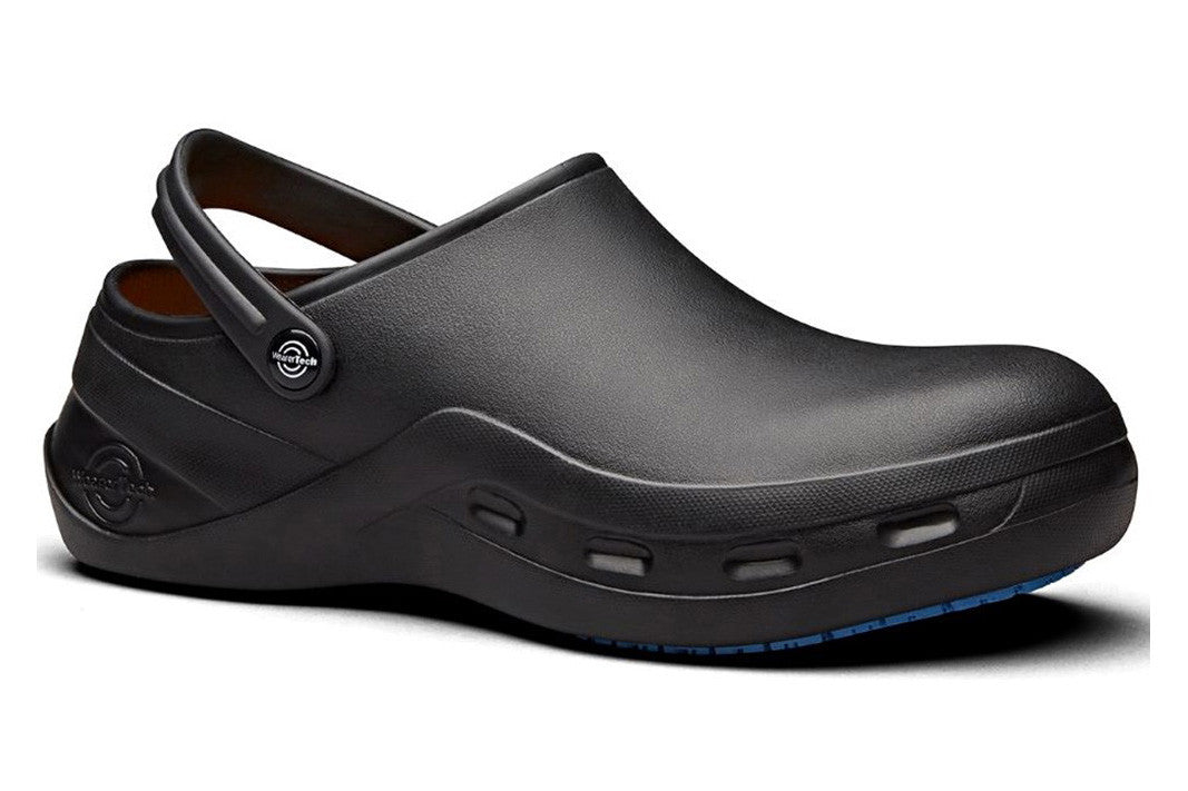 Protect Non-Slip Comfortable Work Clog with Safety Toe Cap - Black