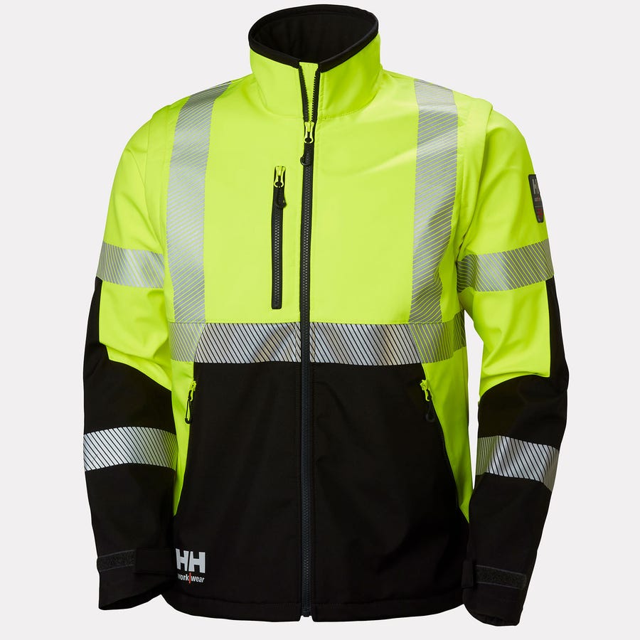 Helly Hansen - Icu Softs Jacket - 74272 - En471 Yellow/Ebony