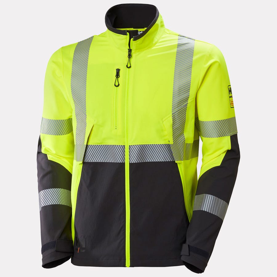 Helly Hansen - Icu Brz Jacket - 77203 - Yellow/Ebony