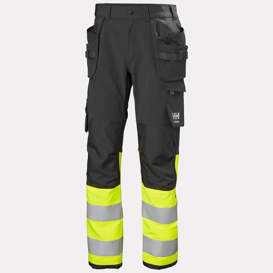 Helly Hansen - Alna 4X Construction Pant Cl 1 - 77427 - Yellow/Ebony