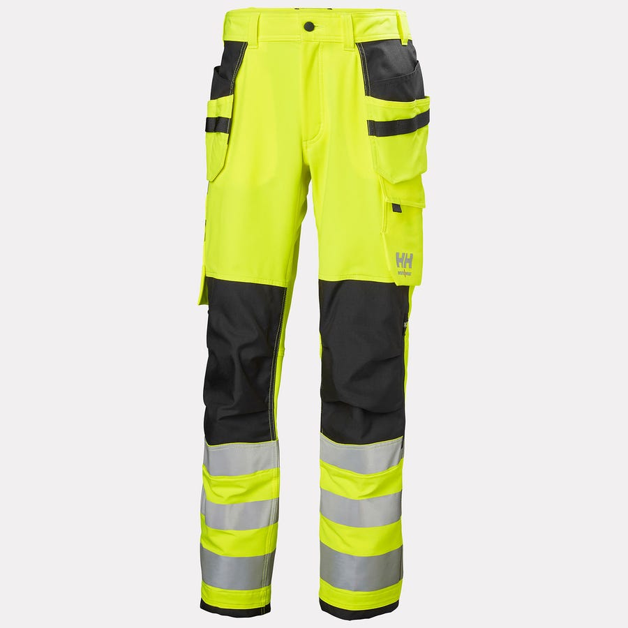 Helly Hansen - Alna 4X Construction Pant Cl 2 - 77428 - Yellow/Ebony