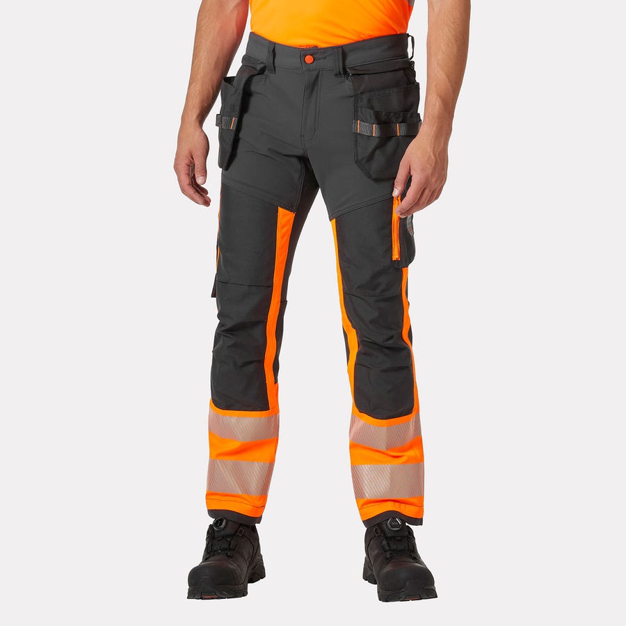 Helly Hansen - Icu Cons Pant Cl 1 - 77471 - Orange/Ebony