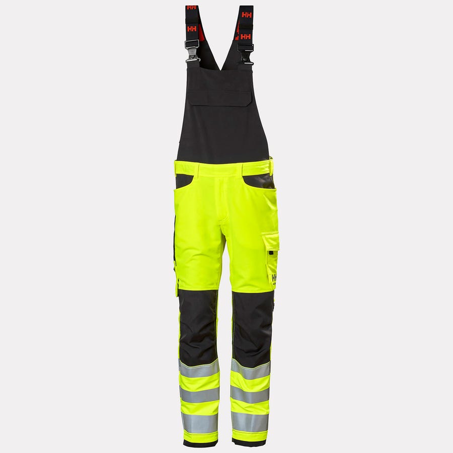 Helly Hansen - Alna 4X Work Bib Cl 2 - 77549 - Yellow/Ebony