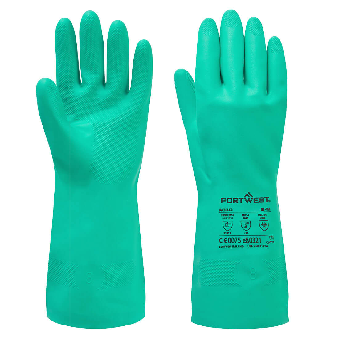 Portwest - Chem 320 Nitrile Gauntlet - A810