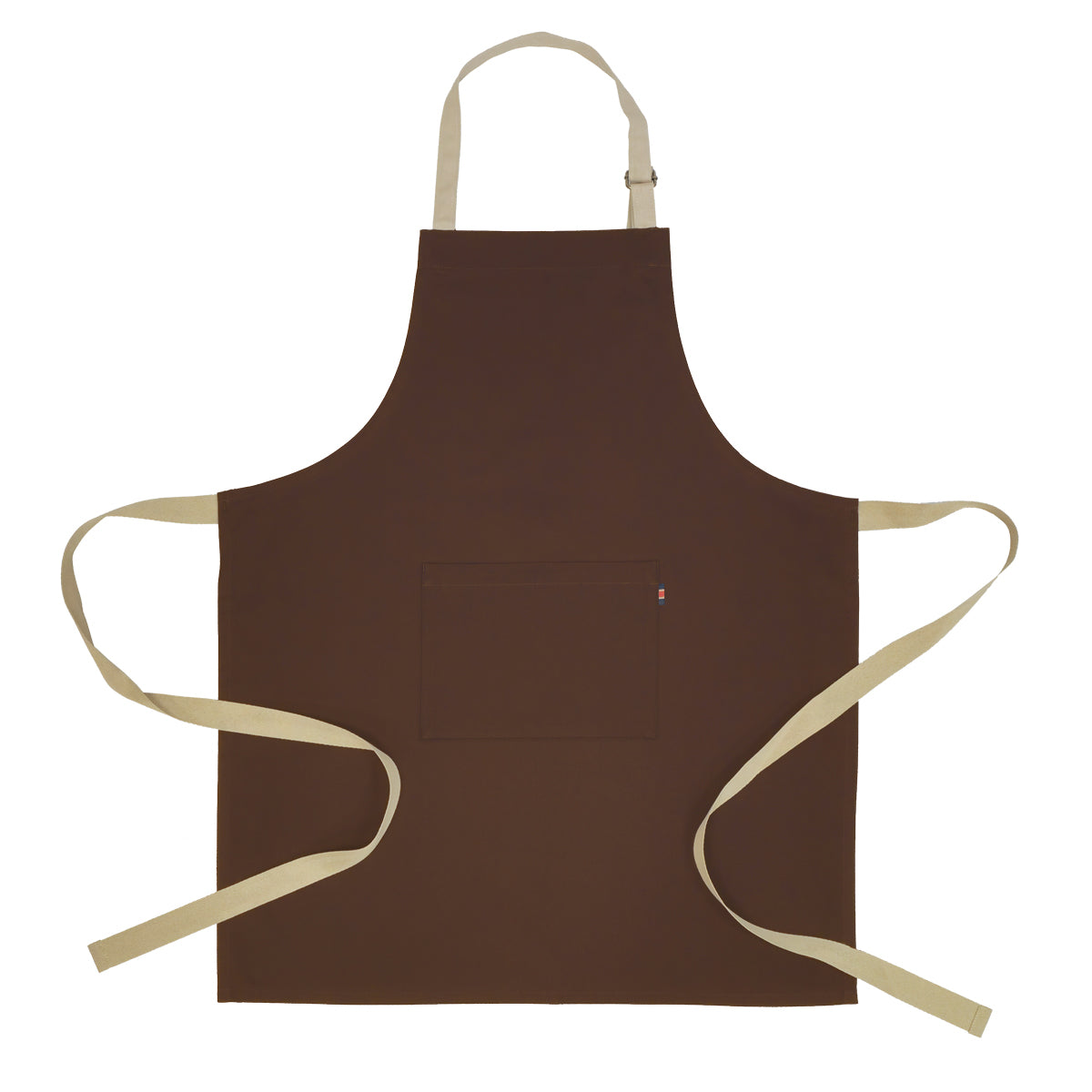 Coast Classic Long Bib Apron with Pouch Pocket - AF1106