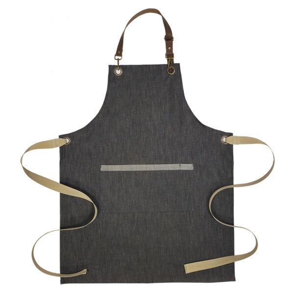 Coast - Bib Apron with Leather Halter - Premium - AF1204