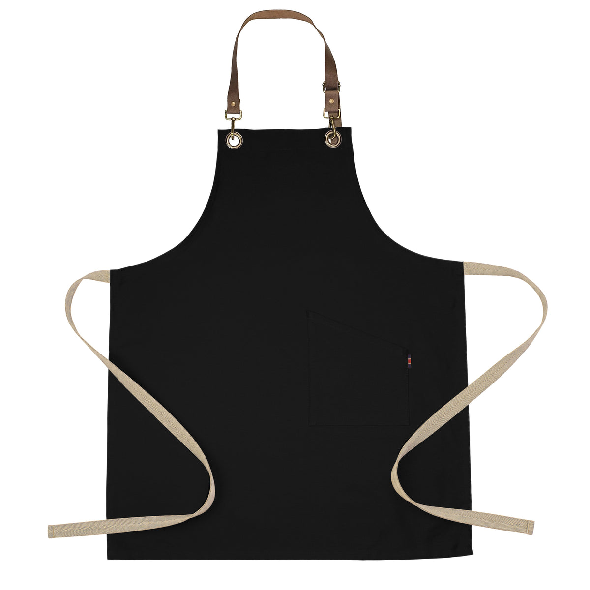 County Classic - Long Bib Apron - Leather Halter - Premium - AF3001