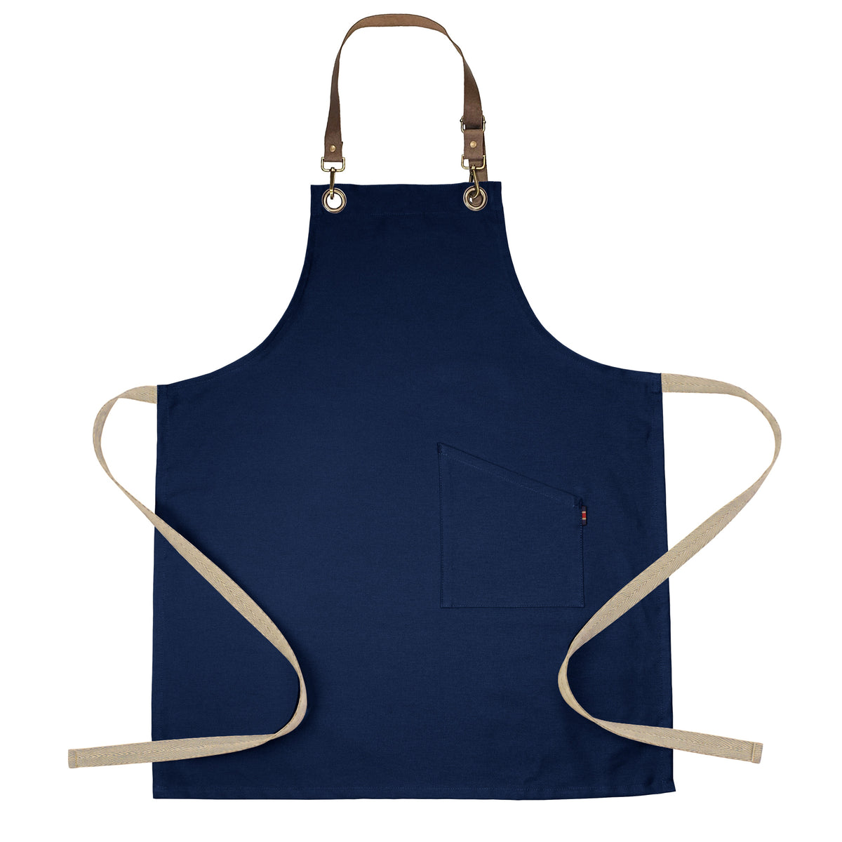 County Classic - Long Bib Apron - Leather Halter - Premium - AF3001