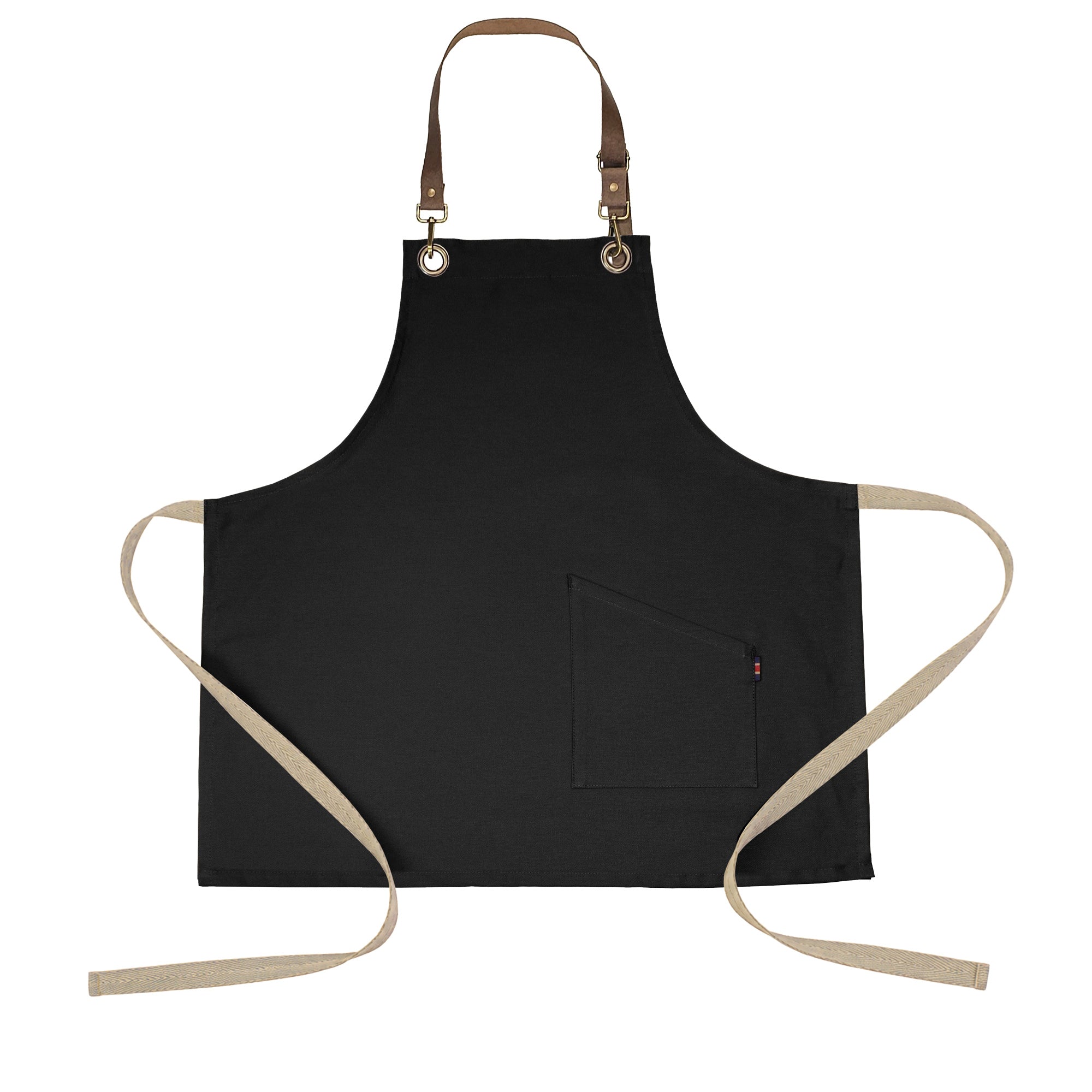 County Classic - Short Bib Apron - Leather Halter - Premium - AF3002