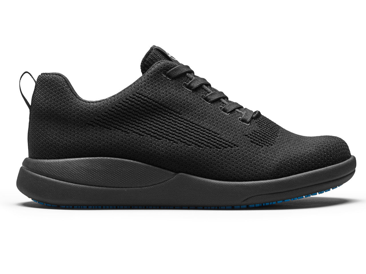 Rebound Mesh Trainer Non Slip Waterproof Comfortable Work Shoe - Black