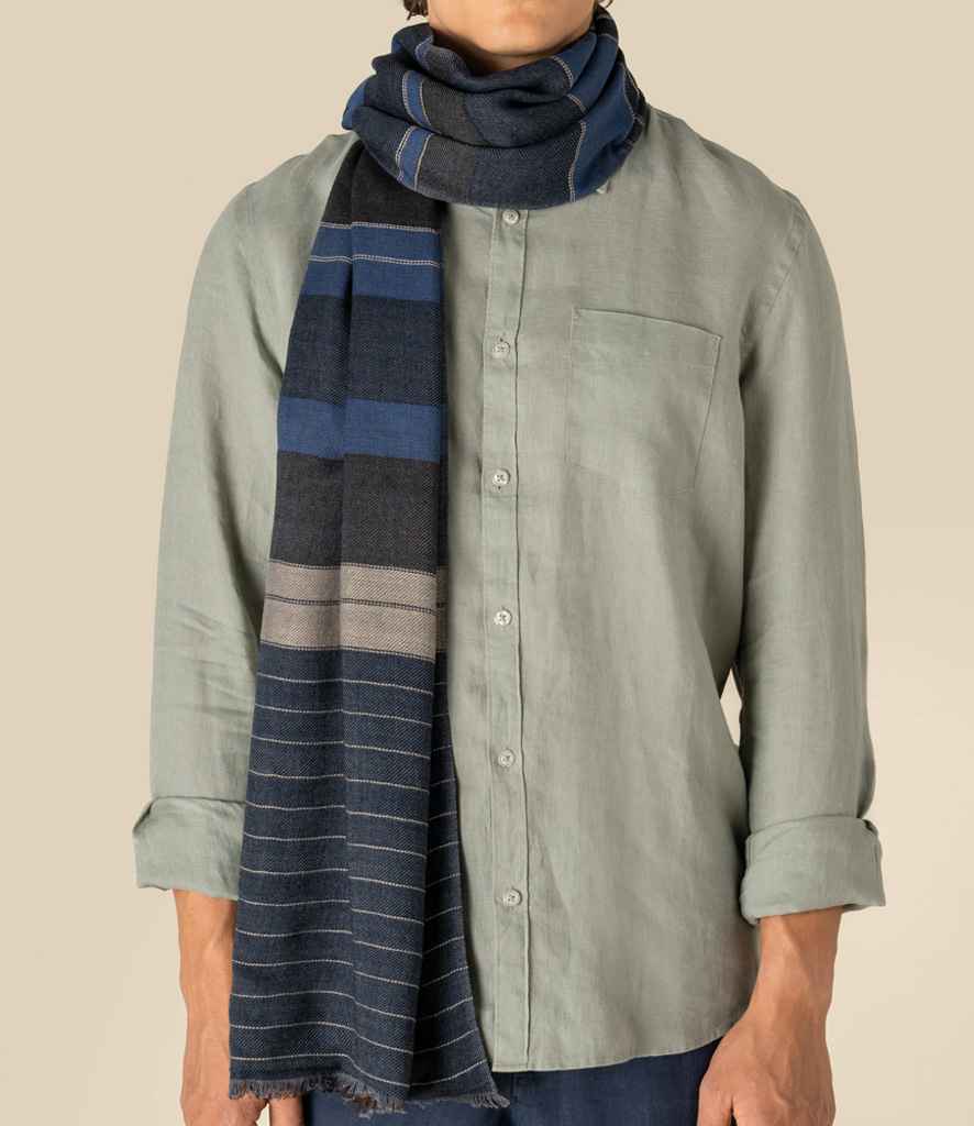 SP142 Blue Stripe/Brown Model