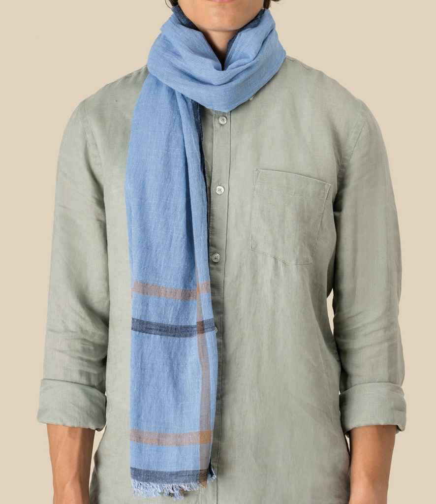 SP146 Blue Double Stripes Model