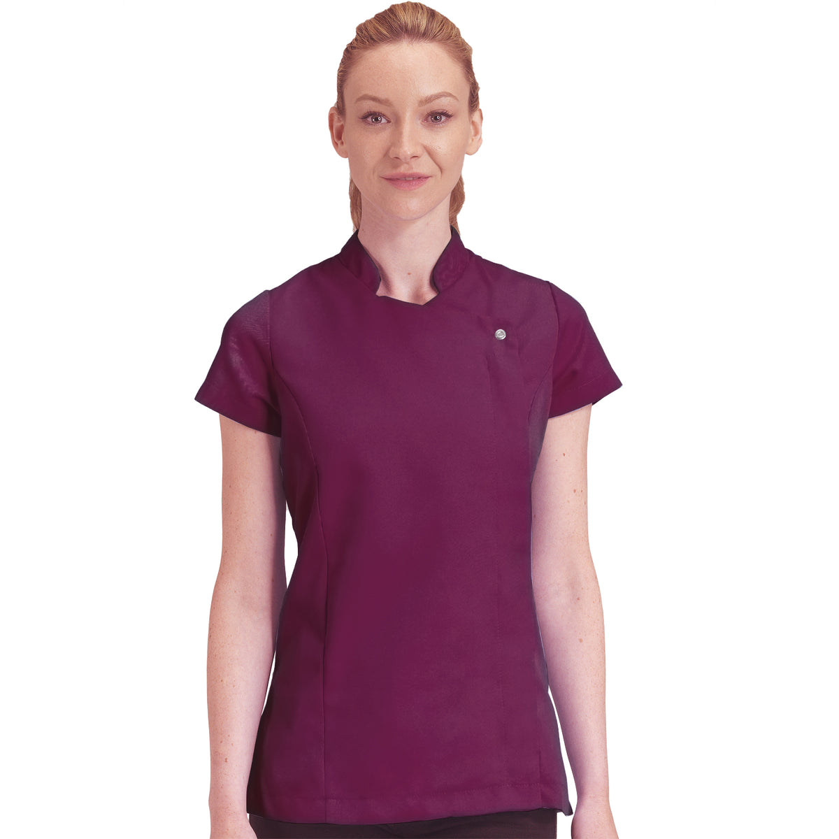 Helena Therapy Tunic in 7 Colours - Berry / 8