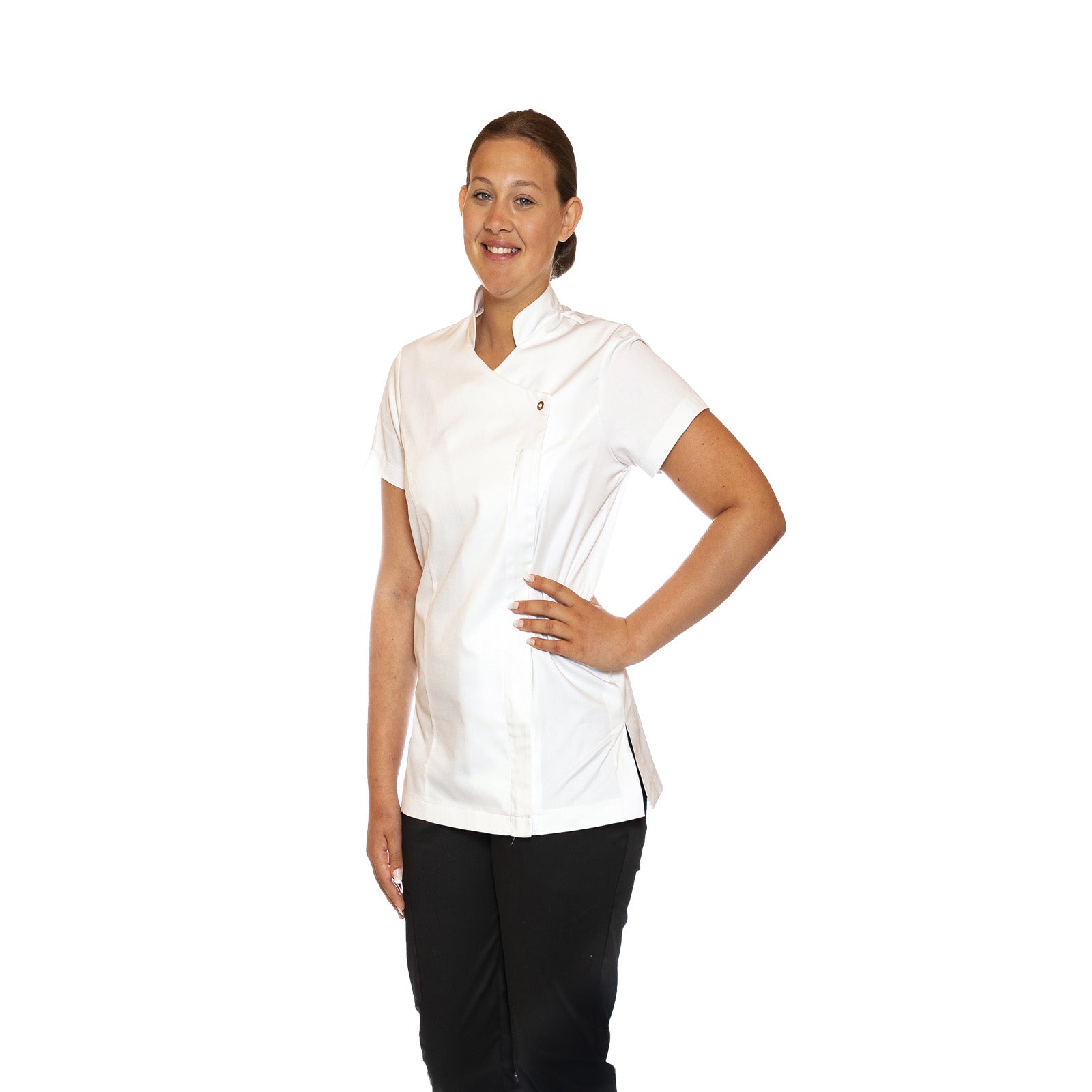 Therapy Tunic with StayCool Back - White / 12