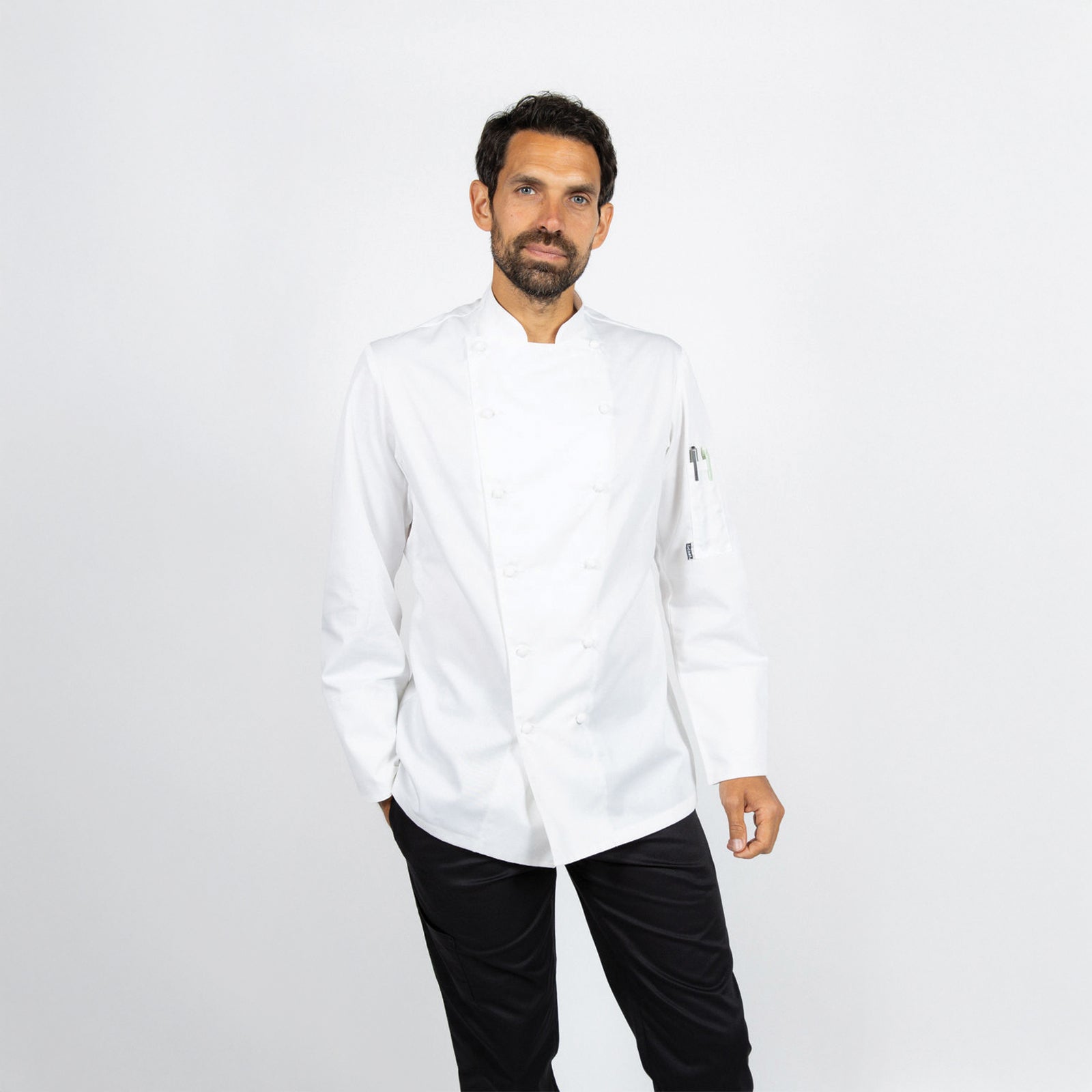Le Chef Luxe Lightweight Long Sleeve Jacket - 50