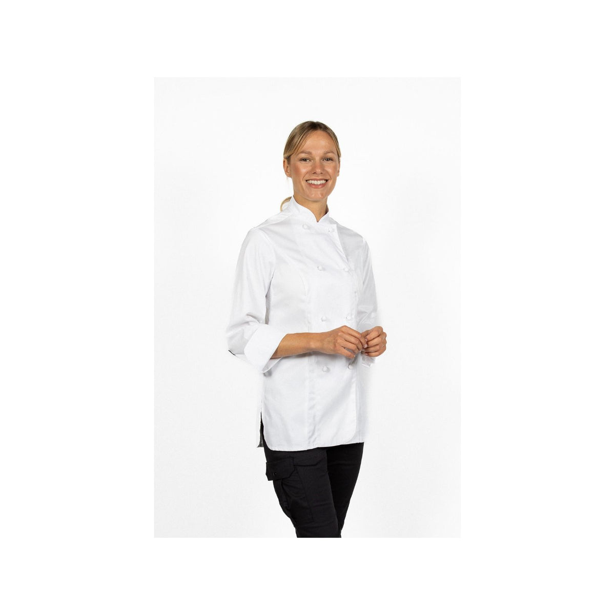 Le Chef Luxe Women's Chef Jacket - White / 16