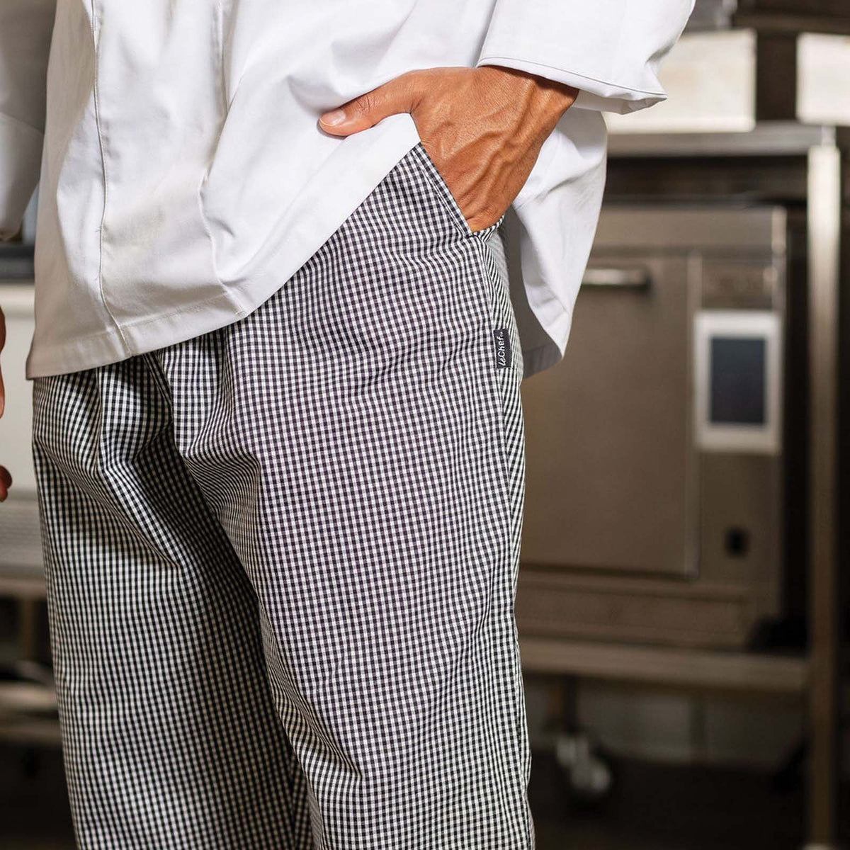 Le Chef Professional Trousers - Check Small Black / 2XL / Regular