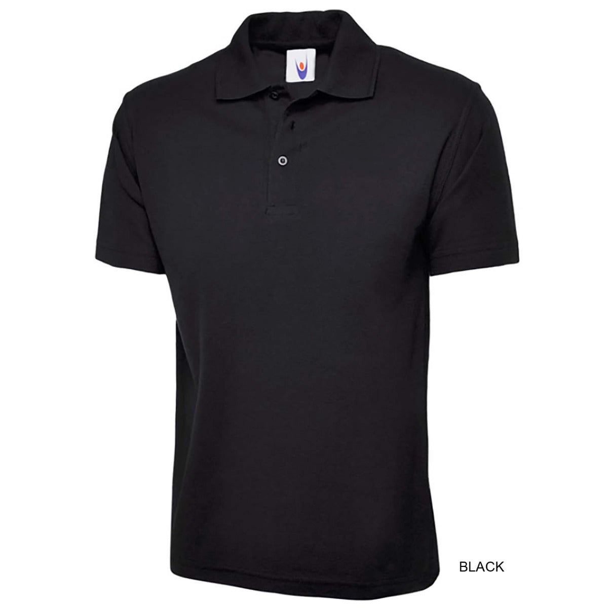 Dennys London Classic Polo Shirt - Black / 2XL