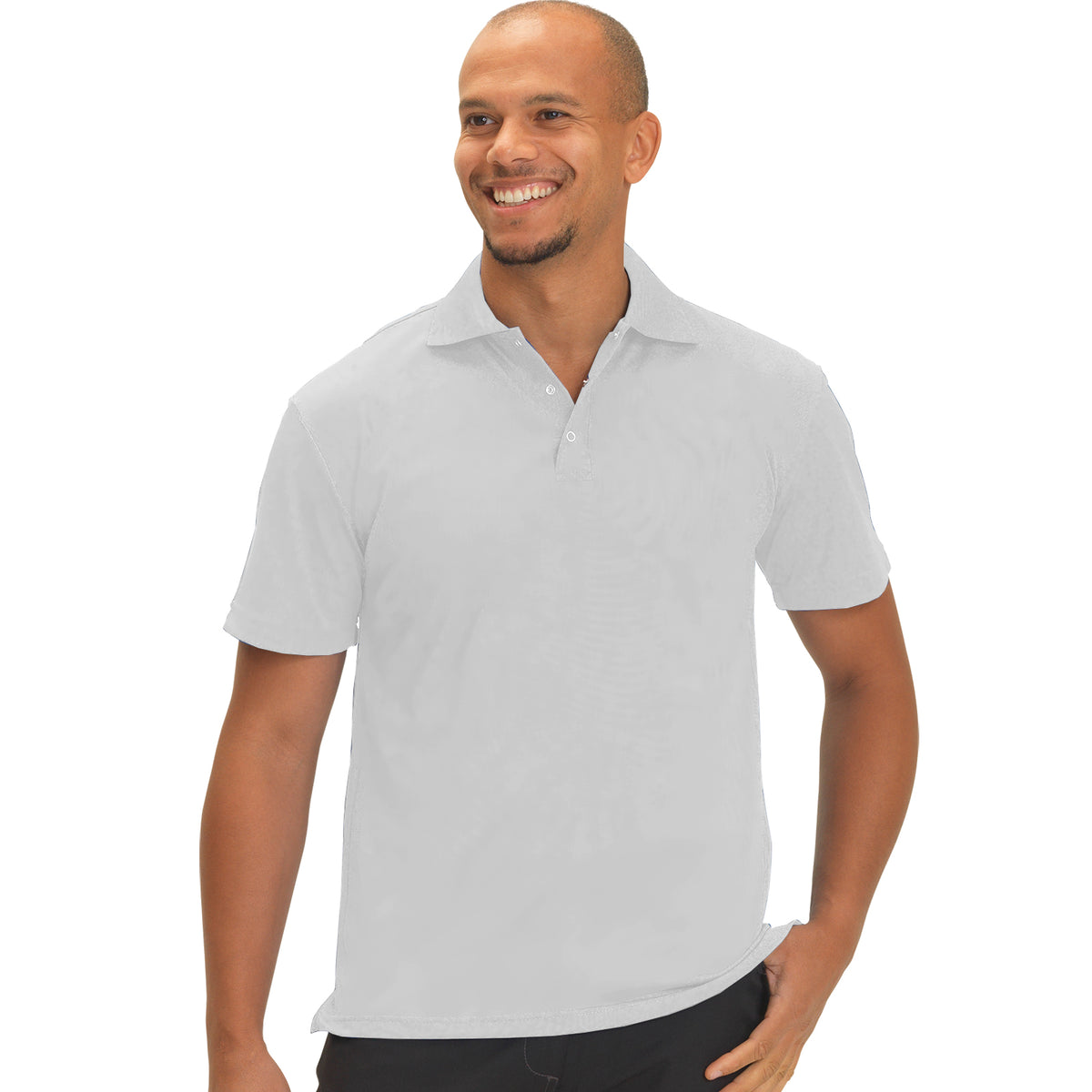 Uneek Unisex Polo Shirt - White / 2XL