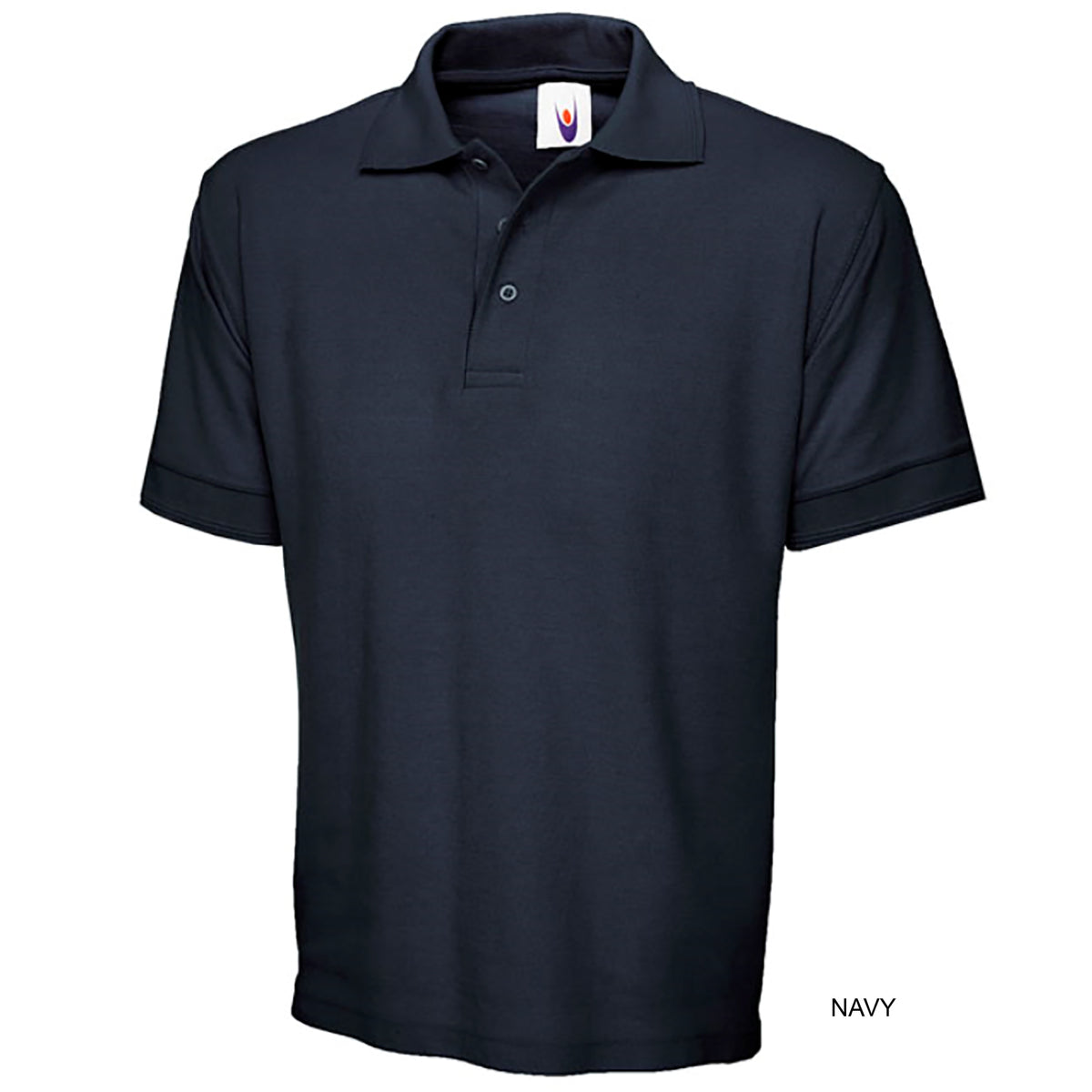 Dennys London Unisex Premium Polo Shirt - Navy / 2XL
